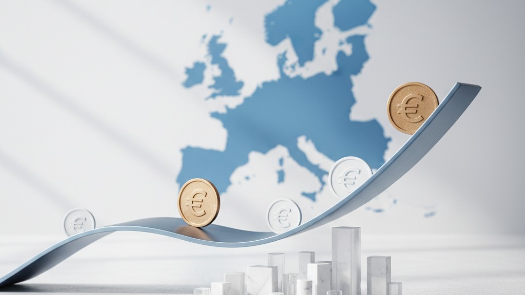 European banknotes and financial charts representing passive income strategies